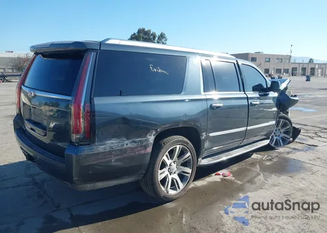 2019 Cadillac Escalade Esv Luxury из США, поврежденный, VIN 1GYS4HKJ0KR217932